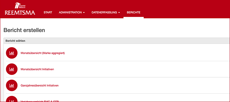 Software zur Datenerfassung
